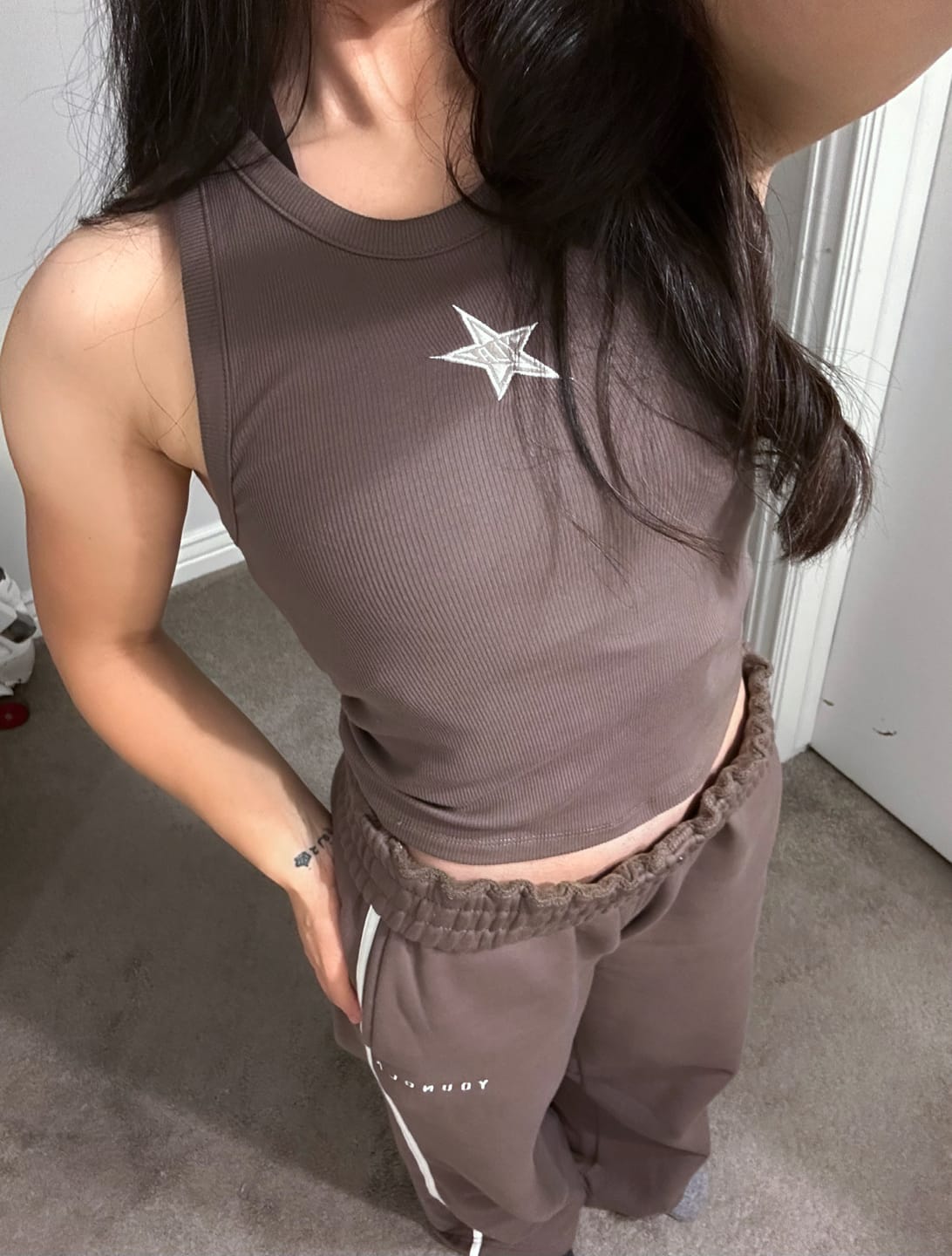 Customer photo review of W485 - Streak Tank top