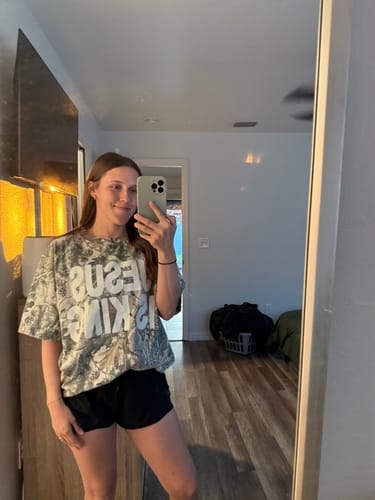 Customer photo review of Pre-Order Jesus Is King Premium Tee