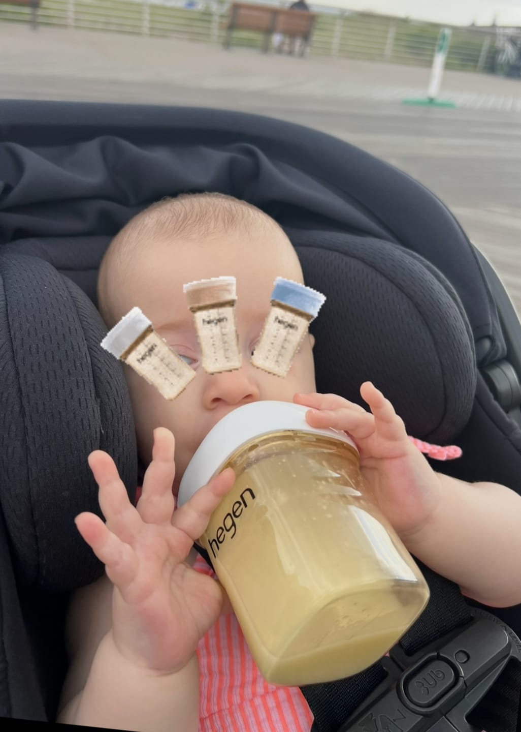 Customer photo review of Hegen Straw Replacement Set (2-Pack)