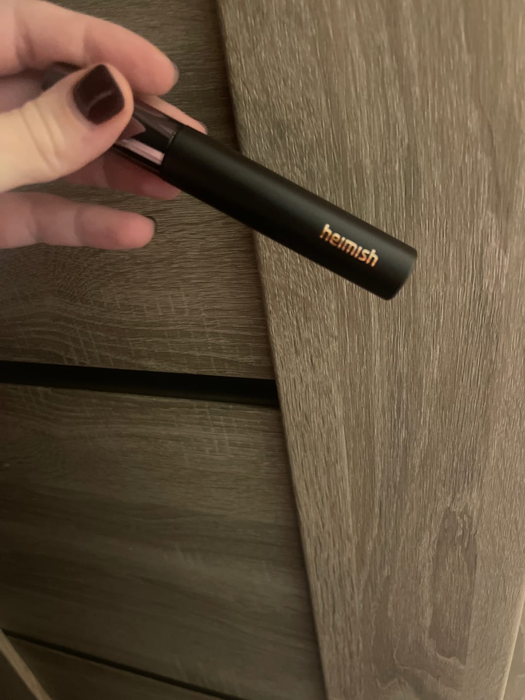 Customer photo review of Pagarinoša skropstu tuša Heimish Dailism Smudge Stop Mascara