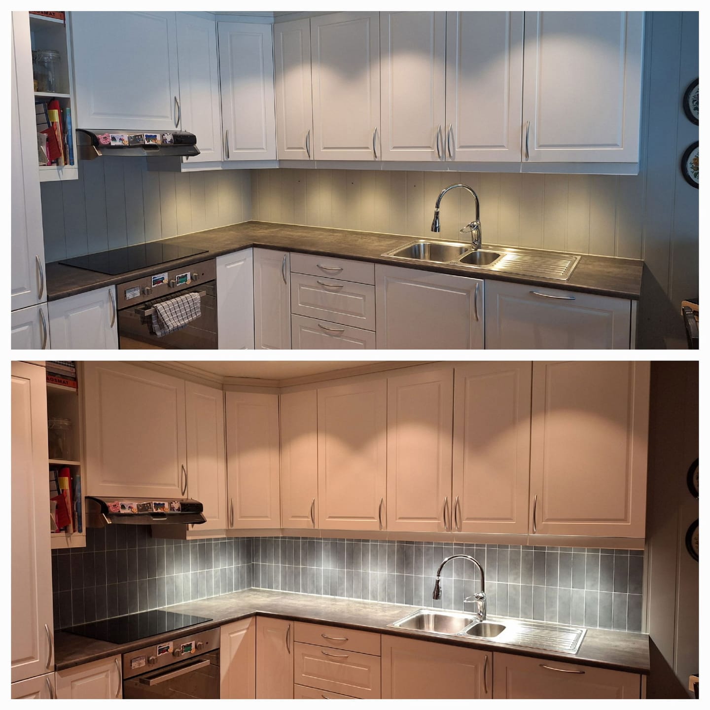 Customer photo review of Katja betong selvklebende fliser