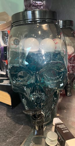 Customer photo review of Black Edible Drink Shimmer