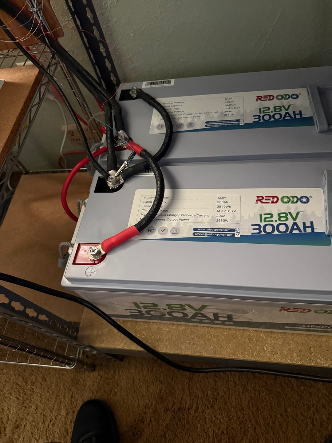 Customer photo review of 【Final $469】Redodo 12V 300Ah Lithium LiFePO4 Battery | Replaces 6*12V 100Ah AGM Batteries | RV, Marine, Solar
