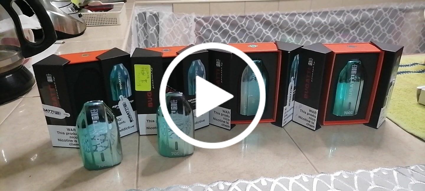 Customer video review of Aroma King - Bugatti Spaceship 7K | 7,000 puffs