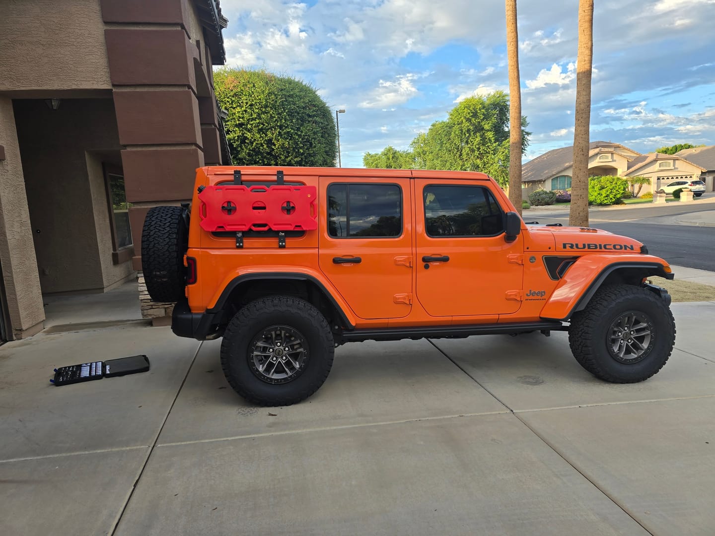 Customer photo review of Pak Rax Kit for the Jeep JL (2018-Current)