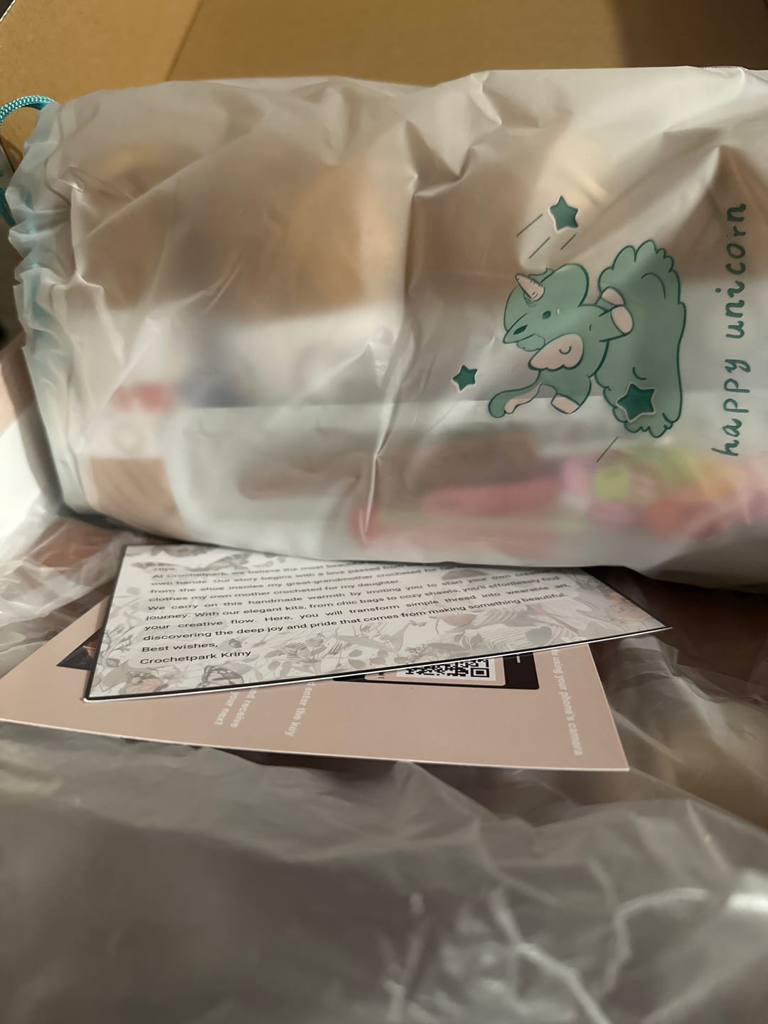 Customer photo review of CrochetPark™ Hammock Tote Bag DIY Kit
