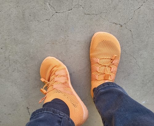 Customer photo review of Vaistoa Riemu | Knitted Barefoot Slip-ons
