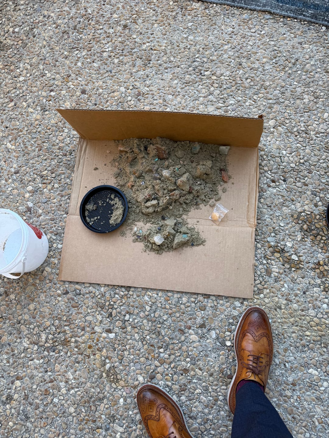Customer photo review of Declan's Mining Bucket