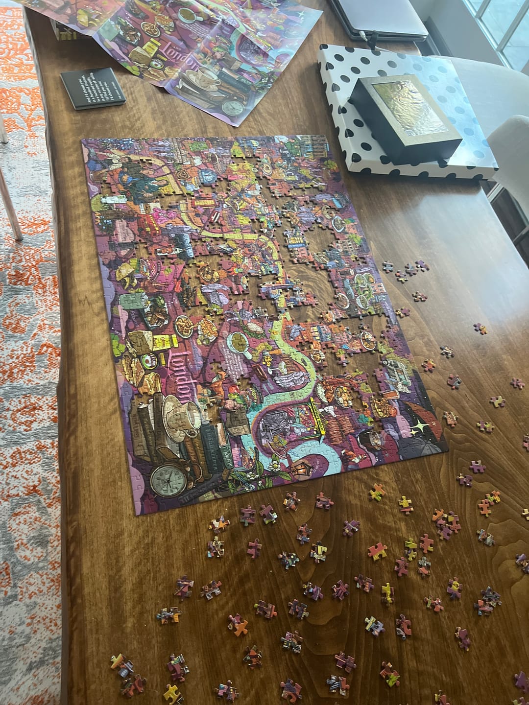 Customer photo review of Gourmet Puzzle - London