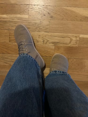 Customer photo review of Vaistoa Tunto 2 | Felt Barefoot Sneakers