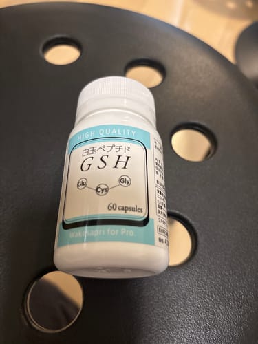 Customer photo review of ワカサプリ 白玉ペプチド（GSH）- Wakasapri for Pro.