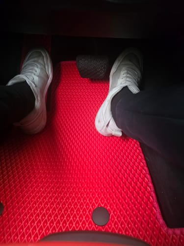 Customer photo review of Dywaniki samochodowe na zamówienie - Przód i tył