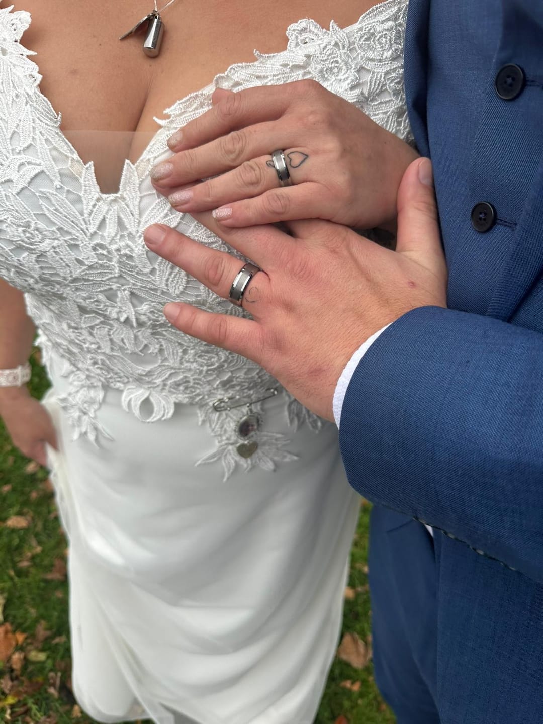 Customer photo review of The Brushed Wonder Ring Set