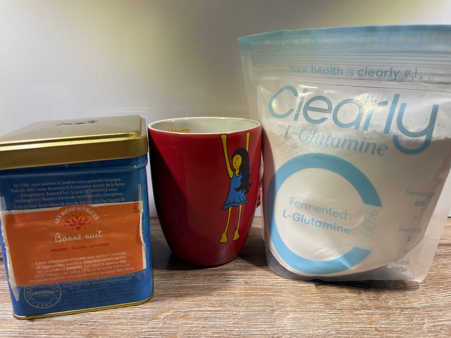 Customer photo review of L-glutamine