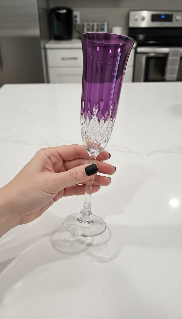 Customer photo review of Aria Kristal Flüt Kadeh 190cc