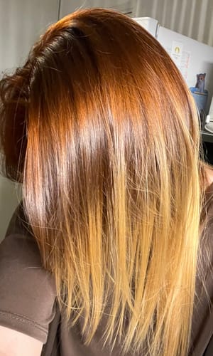 Avis photo d'un client sur NOUNOU Hair Mask