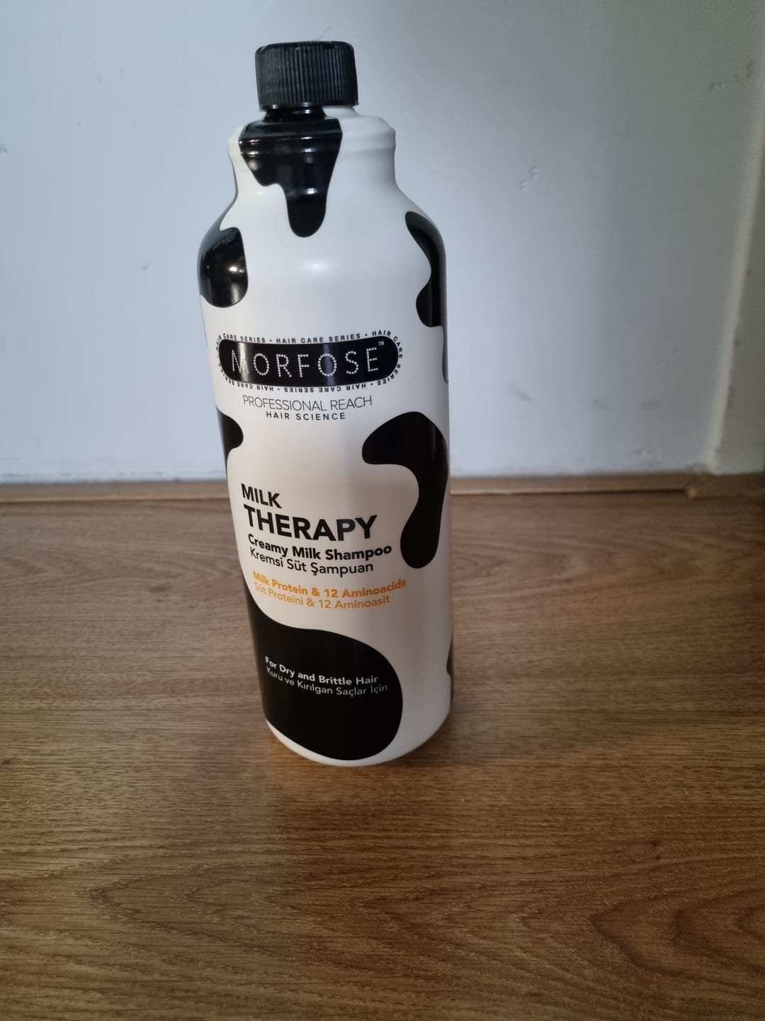 Customer photo review of Morfose Milky Shampoo Milk Therapie 1000 ML