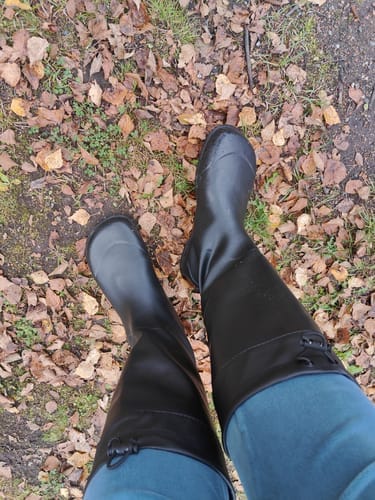 Customer photo review of Vaistoa Katve 2 | Rubber Barefoot Rain Boots