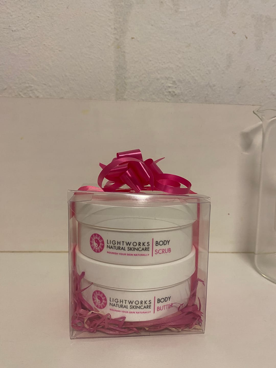 Customer photo review of 250ml Body Butter Jar  - White with White Lid