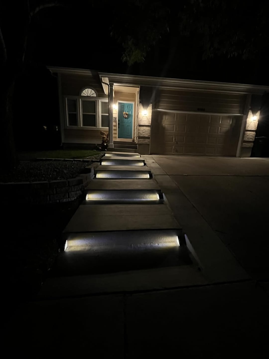 Customer photo review of SolaGarden™ Step Light Pack