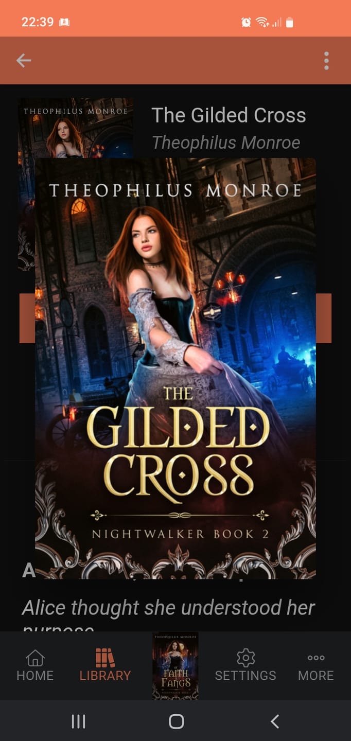 Customer photo review of The Gilded Cross (Nightwalker #2)  [ARRIVES IN YOUR IN-BOX, OCTOBER 2025]