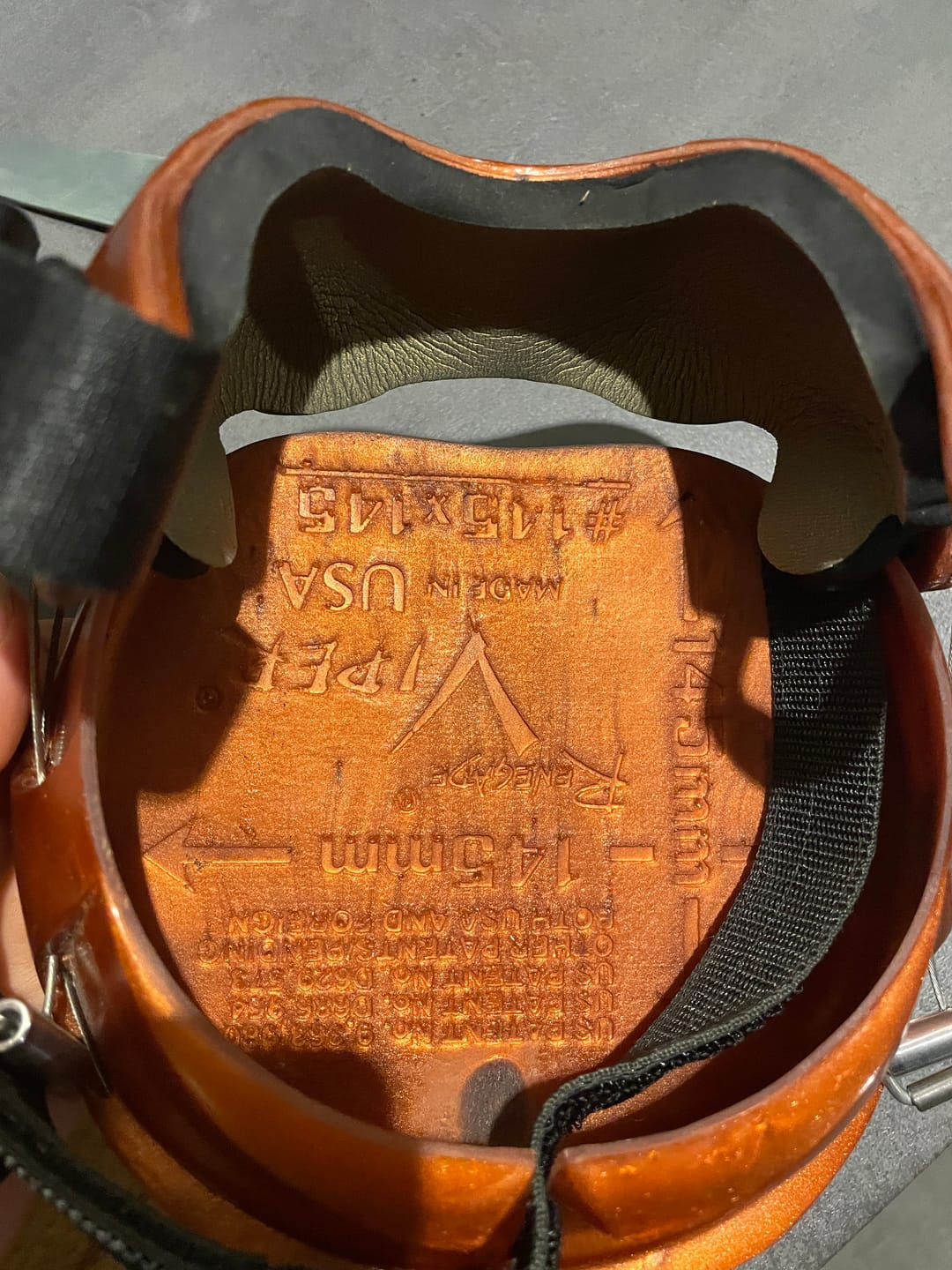 Customer photo review of Renegade® Viper Shield™ Hoof Boot Seconds - Arizona Copper