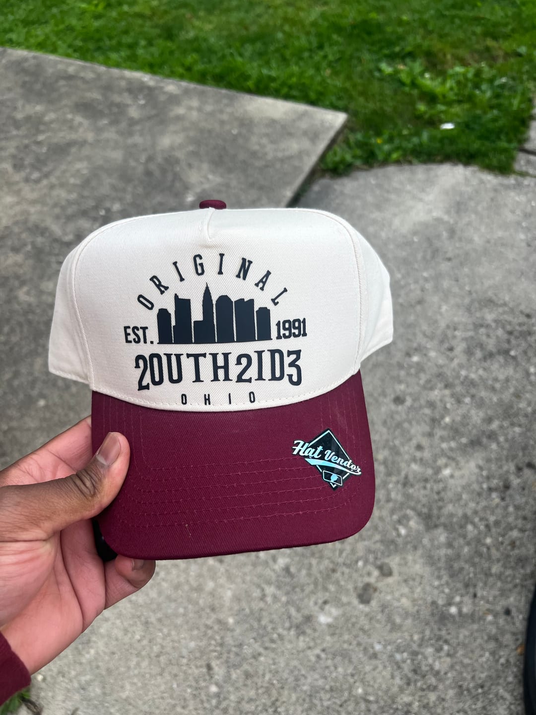 Customer photo review of Velvet Trucker Hat