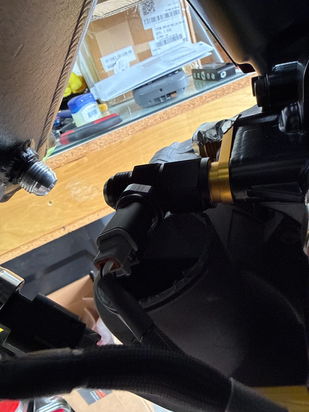 Customer photo review of RIFE Liquid Temp Sensor 1/8" NPT DTM Connector 53-1000 (Coolant, Water, Oil, Trans Fluid, Fuel)