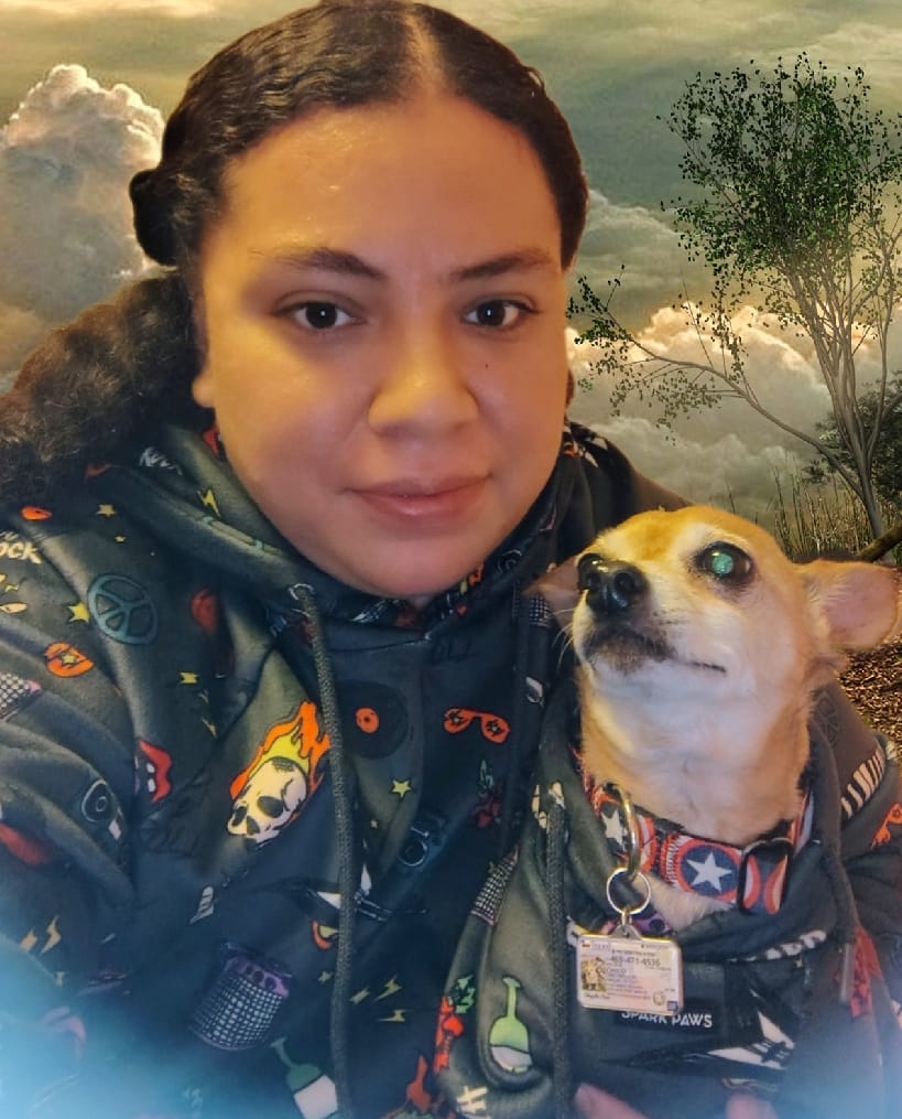 Customer photo review of Rock and Roll Human Hoodie