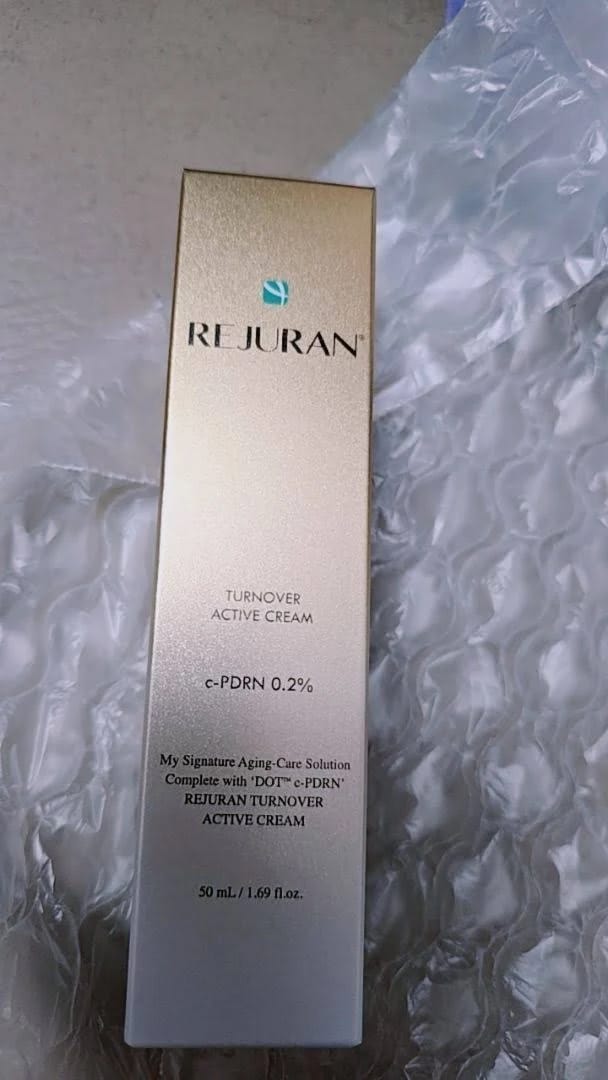 Customer photo review of Rejuran Turnover Active Cream