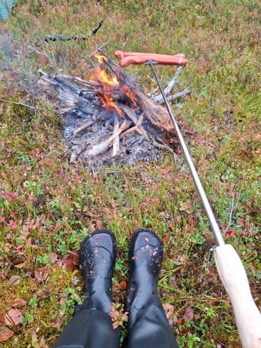 Customer photo review of Vaistoa Katve 2 | Rubber Barefoot Rain Boots