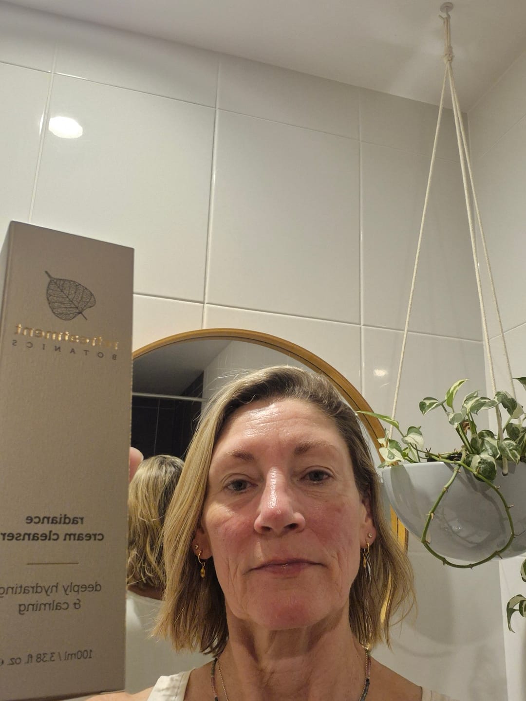 Customer photo review of Radiance Cream Cleanser