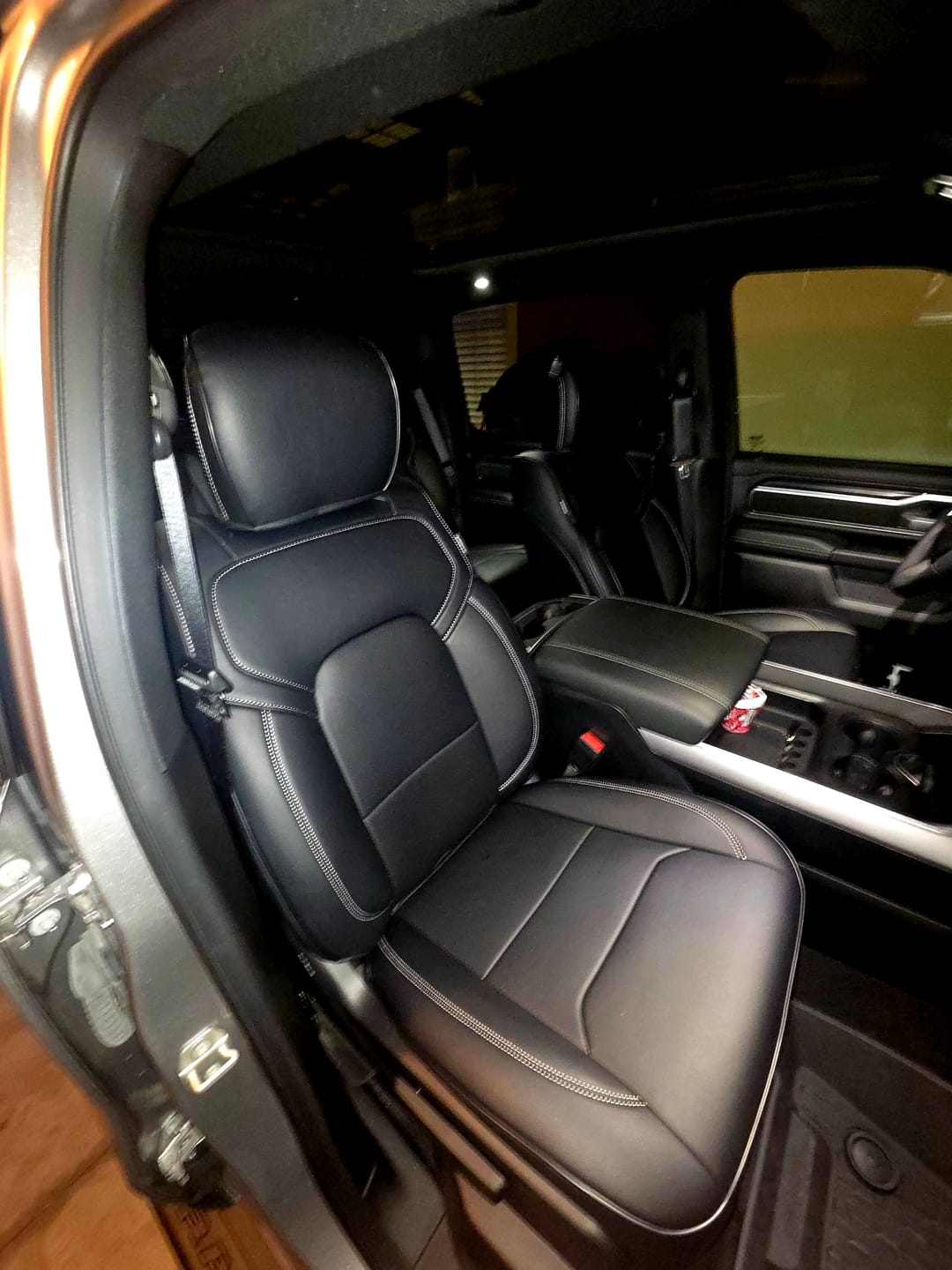 Customer photo review of 2019+ Dodge Ram 1500 TRX Leather Seat Covers