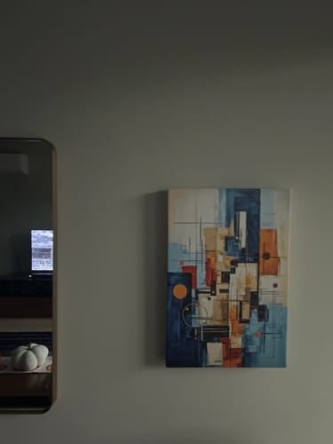 Customer photo review of PATTERNS CANVAS