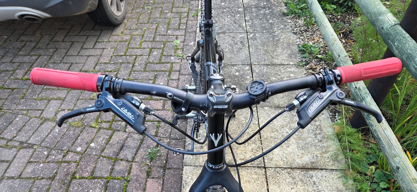 Customer photo review of SRAM Level T Disc Brake Set - Black