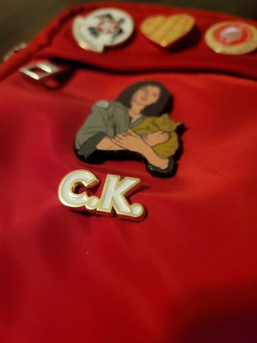 Customer photo review of CK Enamel Pin