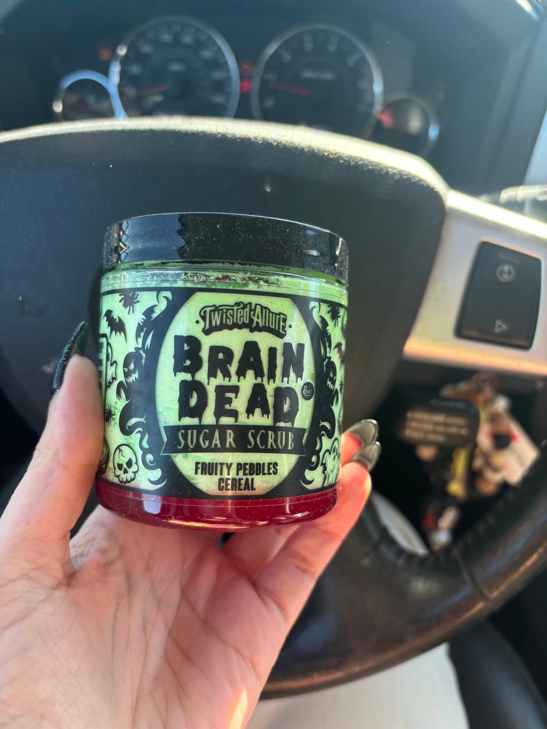 Customer photo review of Brain Dead Sugar Scrub