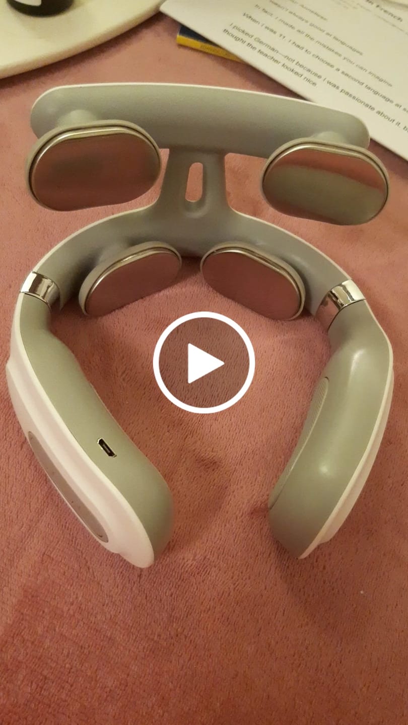 Customer video review of HeatCurePro 2.0™ – Professionelle Tiefenwärme-Massage für deinen Nacken