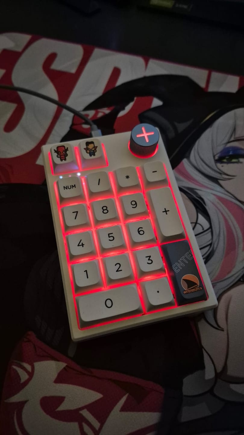 Customer photo review of Darmoshark K3 Pro Numpad