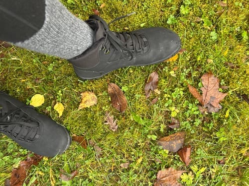 Customer photo review of Vaistoa Uoma 3 | Winter Barefoot Trekking Boots