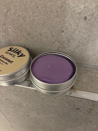 Customer photo review of Blueberry Conditioner Bar