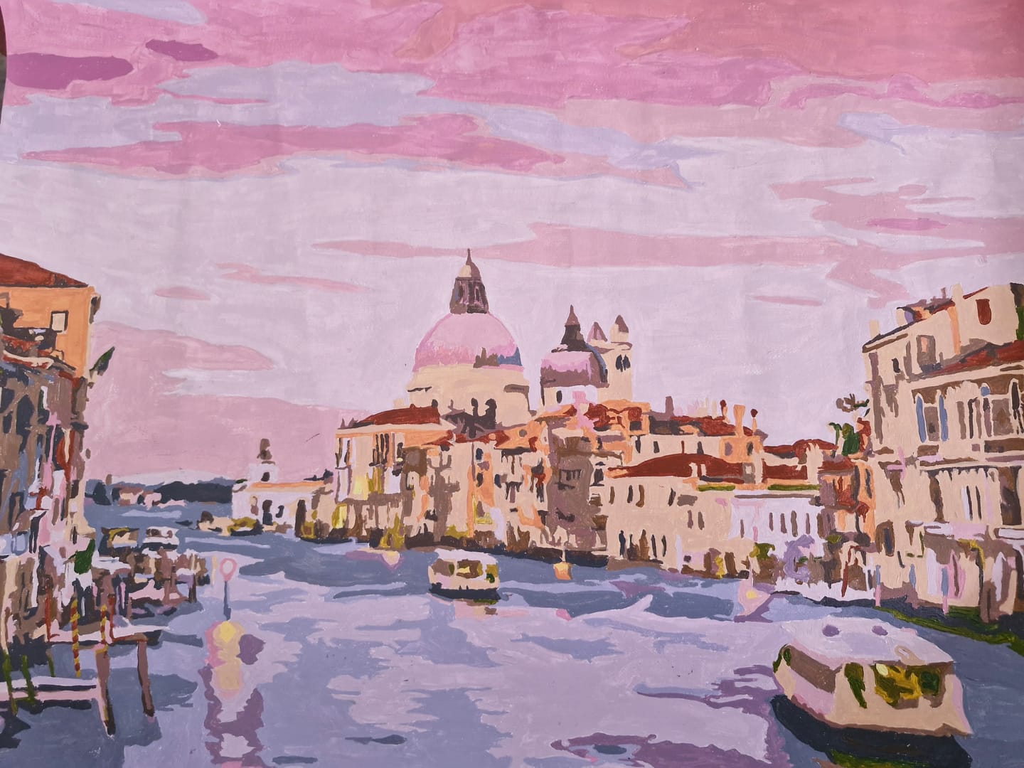 Customer photo review of Malen nach Zahlen - Grand Canal in Venedig - Italien