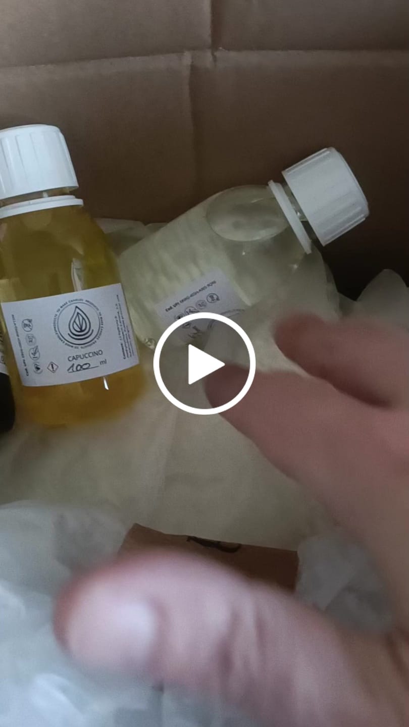 Customer video review of Fragancia CAPUCCINO