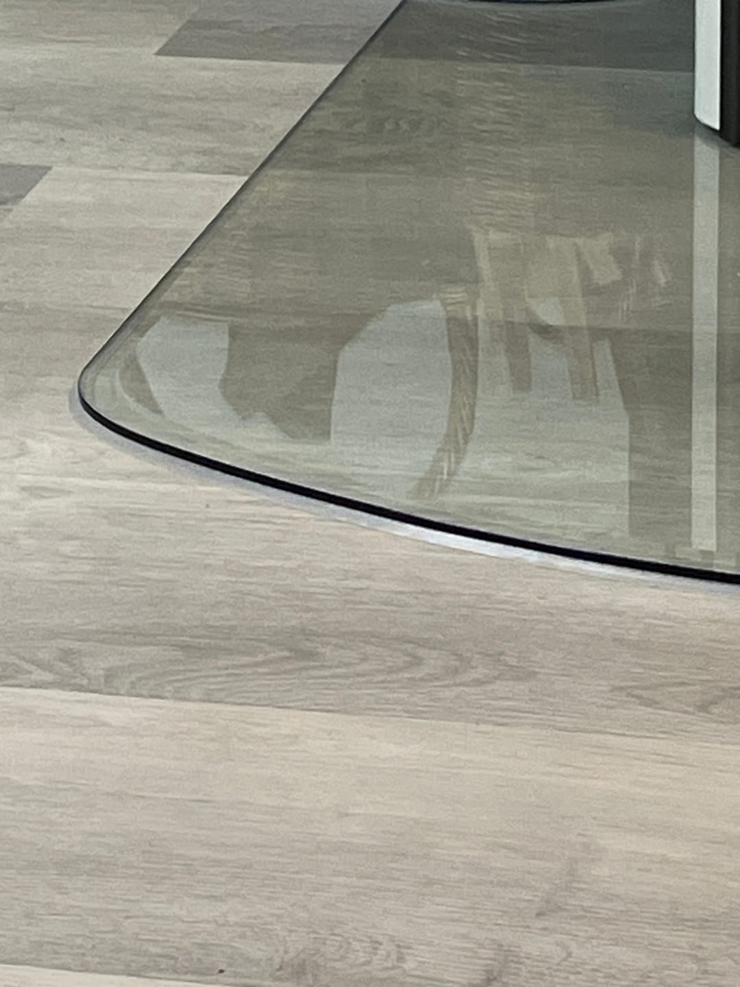 Customer photo review of Silikon-Dichtlippe Schmutzlippe für Glasplatte, Kaminplatte, Ofenplatte, Bodenplatte - 4-fach MAX