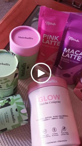 Customer video review of Glow Matcha Colágeno