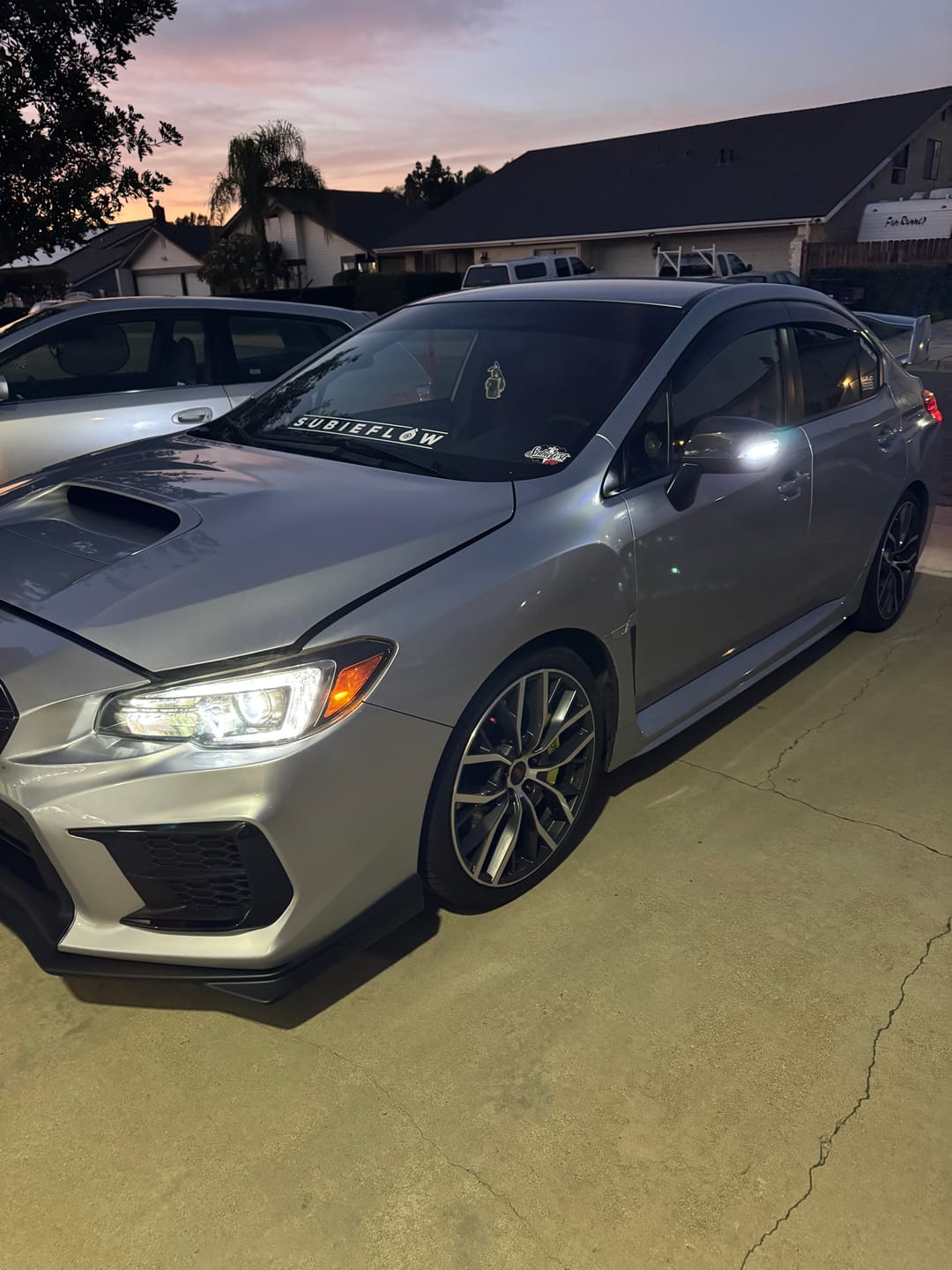 Customer photo review of 2015-21 WRX/STI Sequential LED Mirror Corner Lights