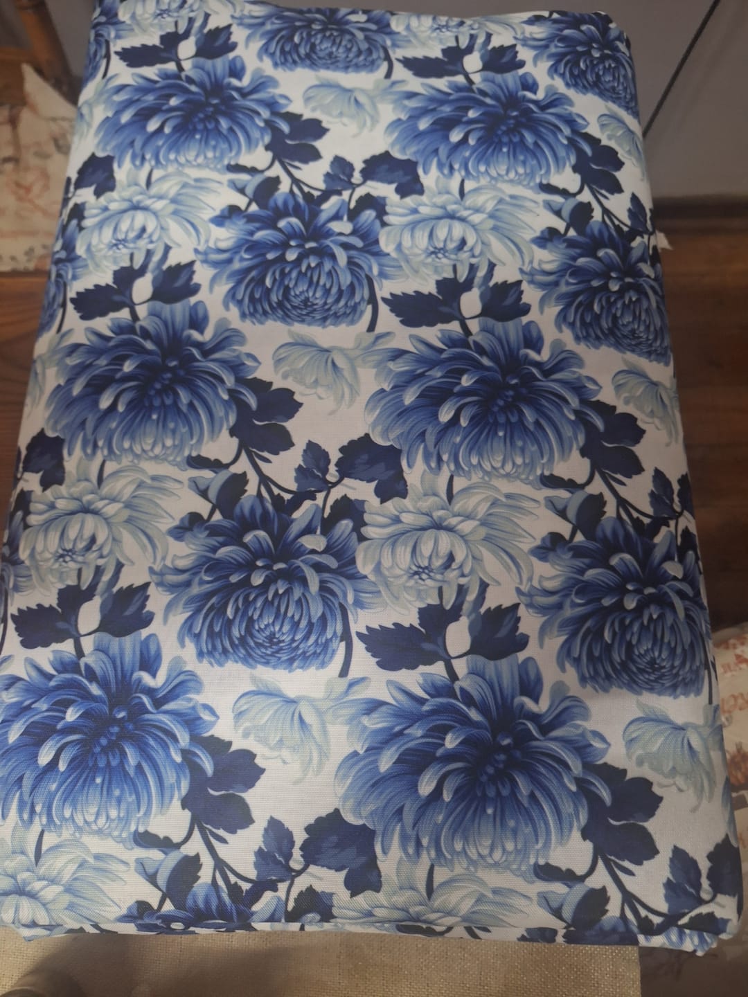 Customer photo review of Printed Mini Matt Blue Delft