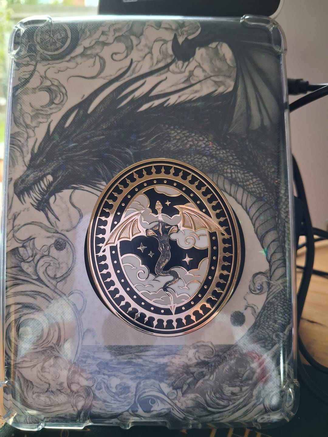 Customer photo review of Dragon Rider Clingie