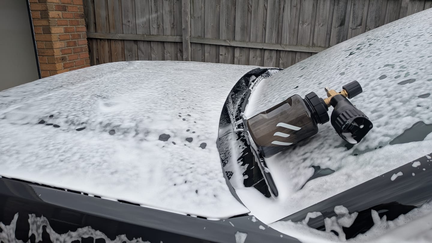 Customer photo review of NEW - Envoke Foam Cannon