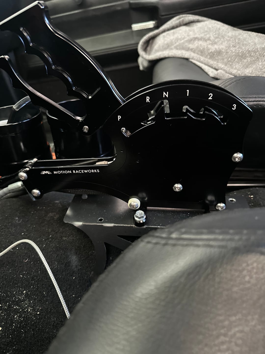 Customer photo review of TH400 3 Speed Reverse Pattern Operator Series Billet Shifter Front Exit